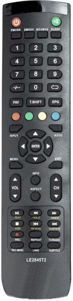 Replacement remote control for JVC RM-C3127