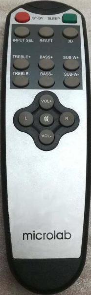 Replacement remote control for Microlab H-200