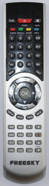 Replacement remote control for Freesky FREESKY