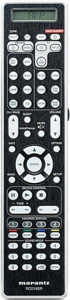 Replacement remote control for Marantz AV8801