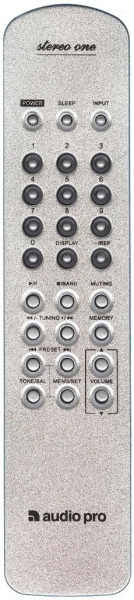 Télécommande de remplacement pour Audio Pro STEREO ONE