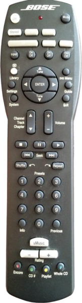 Télécommande de remplacement pour Bose 321GSX-SERIESIII