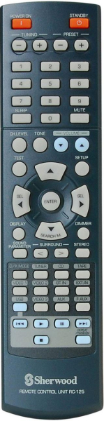 Télécommande de remplacement pour Sherwood RD-5405 RD-6503 RD-6504 RD-6513