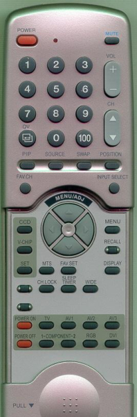 Télécommande de remplacement pour Sampo PME42S6, 1527007, PLSRMC001, MMS08088319