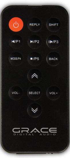 Replacement remote for Grace Digital GDIIR2000