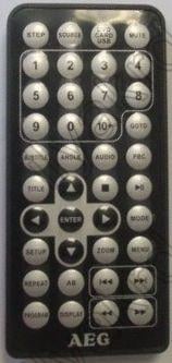 Replacement remote control for Trevi REMCON1075