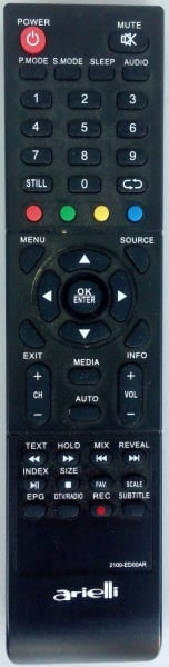Replacement remote control for Arielli LED-50DN4T2