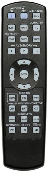Replacement remote control for Mitsubishi HC3800