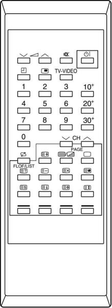 Télécommande de remplacement pour Classic IRC81112