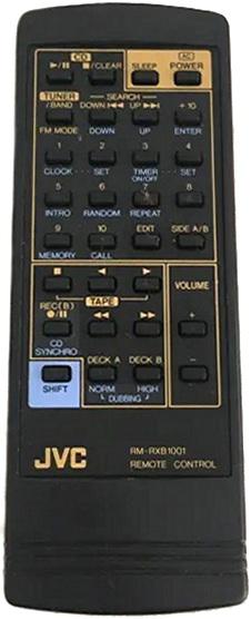 Télécommande de remplacement pour JVC RM-RX720