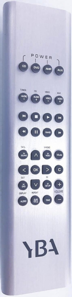 Replacement remote control for Yba YC201