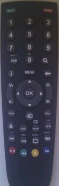 Replacement remote control for Grundig TP00200402MINERVA