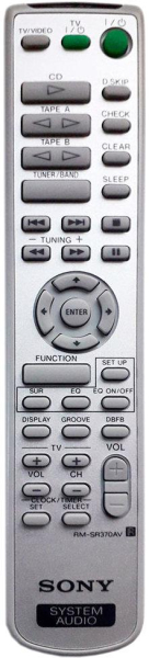Replacement remote for Sony MHC-S7AV RHT-G11 RHT-G15 RHT-G1500 RHT-G900 RHT-G5