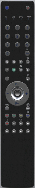 Replacement remote control for Grundig SUPERCOLORB7801
