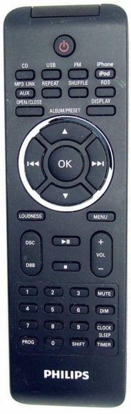 Replacement remote control for Philips PRC500-47