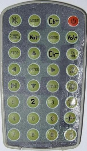 Télécommande de remplacement pour A&v DA-901C