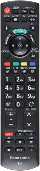 Télécommande de remplacement pour Panasonic TX26LMD70FA