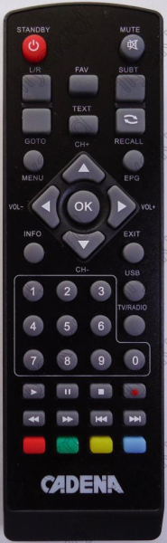 Replacement remote control for Supra SDT-81