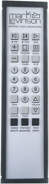 Replacement remote control for MARK LEVINSON NO.390S
