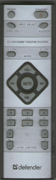 Télécommande de remplacement pour Defender HOLLYWOOD35(VER.1)