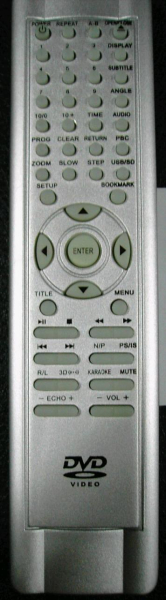 Télécommande de remplacement pour ABCom DVD-SRT1700
