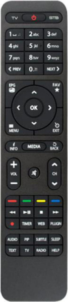 Télécommande de remplacement pour Magic Box MULTIMEDIA MG4HD-S2+C T2