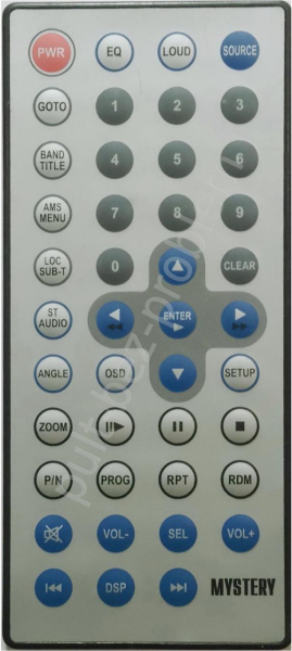 Replacement remote control for Mystery MMD-985