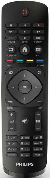 Replacement remote control for Philips 43PUT4900