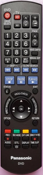 Replacement remote control for Panasonic DMR-BW850GL