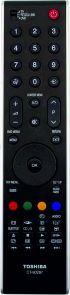 Replacement remote control for Toshiba 32C3530D[REGZA-LINK]