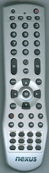 Replacement remote for NEXUS NX2602