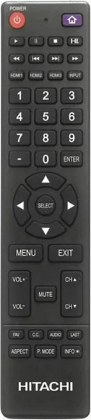 Telecomando sostitutivo per Hitachi P50T501A LE48W806 LE55W806 LE65K6R9 55L6 65L6