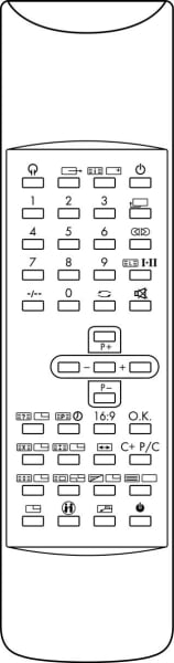 Replacement remote control for Sunkai F7095SLN
