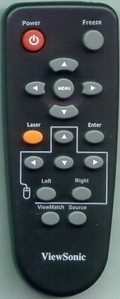 Replacement remote control for Viewsonic A-00008230