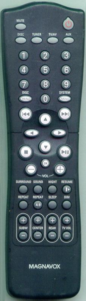 Replacement remote for Magnavox MRD20037S MRD210 MRD210/37 MRD210/98 MRD210/99