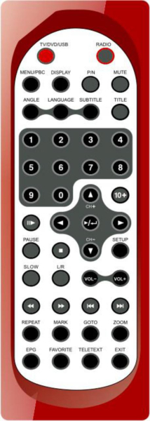 Replacement remote control for Lenco MES249