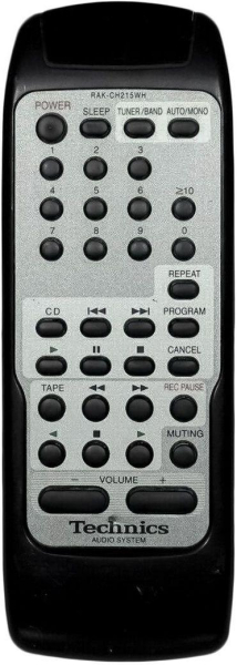 Replacement remote control for Technics HD51