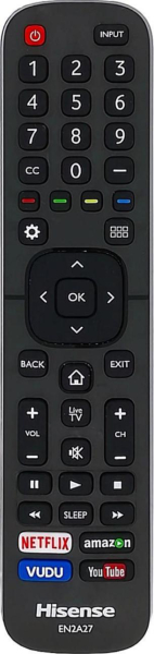 Replacement remote control for Hisense 50H6B