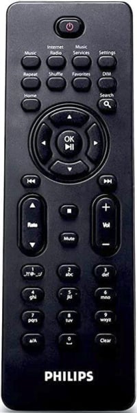 Replacement remote control for Philips NP2900