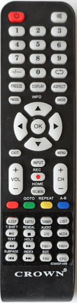 Replacement remote control for Crown ED20DF05B