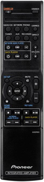 Replacement remote control for Pioneer AXD7651