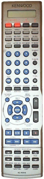 Replacement remote control for Kenwood RC-R0918E