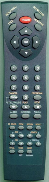 Replacement remote for CAVS HDV201, HDV201A