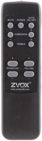 Vervangende afstandsbediening voor Zvox 430