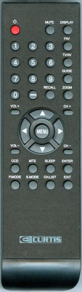 Replacement remote for Curtis International LCD4680AW, PL4210A