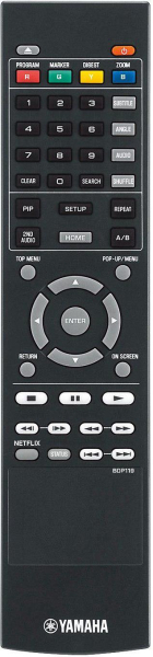 Replacement remote control for Yamaha BDP-118