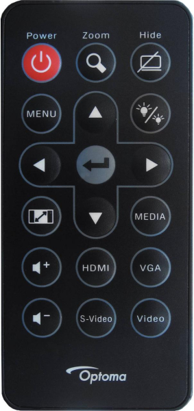 Replacement remote control for Optoma ML500