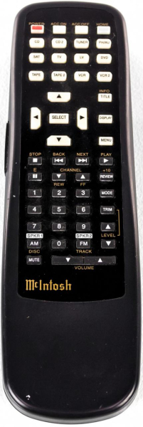 Vervangende afstandsbediening voor Mcintosh MX119, MX135, MA6900, C220, MA6300