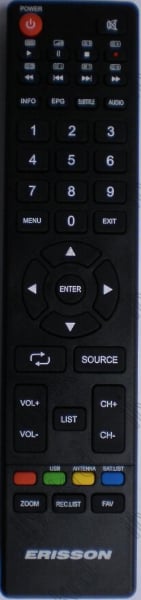 Replacement remote control for Supra STV-LC24T440WL