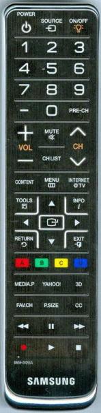 Replacement remote for Samsung UN55C7100WF, UN55C7100, UN55C8000XFXZA